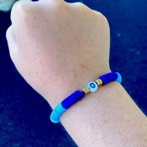Cool blue ocean theme bracelet